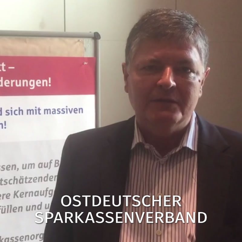 Wolfgang Zender - Verbandsgeschäftsführer des Ostdeutschen Sparkassenverbandes