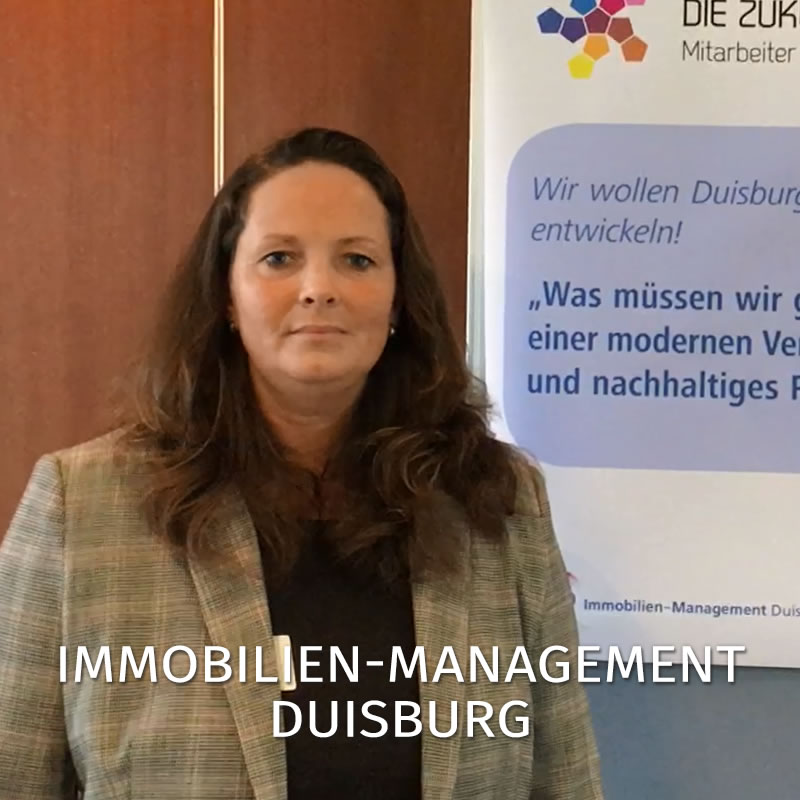 Eva-Maria Wick'l - Mitarbeiterin der Immobilien-Management Duisburg