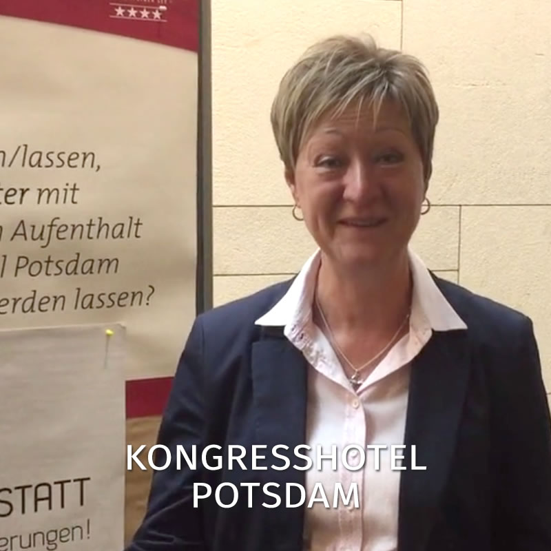 Angela Führer - Direktorin des Kongresshotels Potsdam